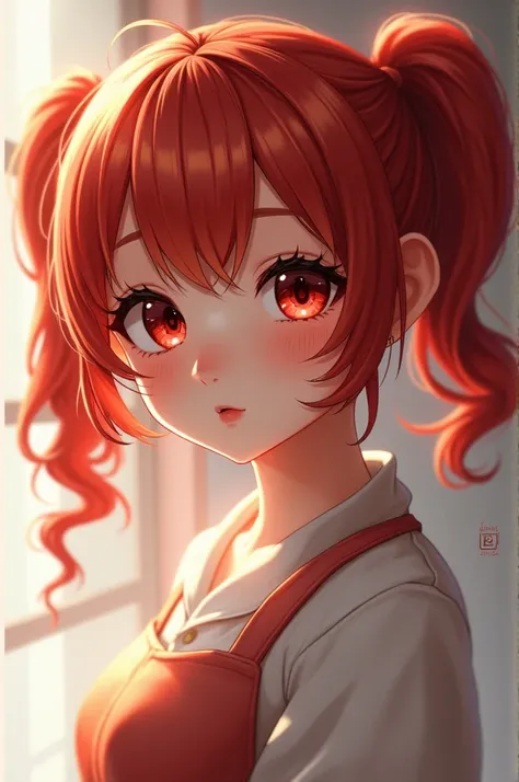 
Height 159.5cm Weight 47kg Three sizes（B-W-H）	73-54-88 Hair color: Auburn Hairstyle: Drill-like twintails Eye color: Bright red Eye shape: Oval（Droopy eyes）
Favorite song tempo: 70～150BPM Favorite range: A3～E5