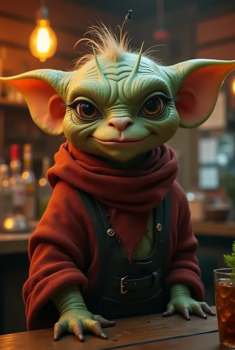 Goblin Shop Cute Bartender