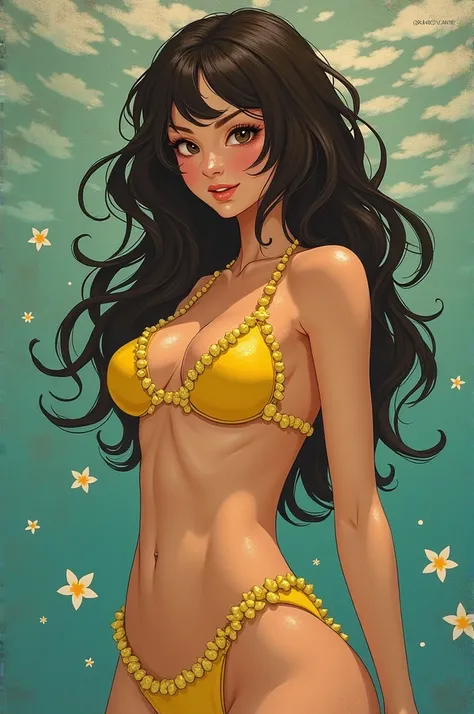 Nami&#39;s nipples are visible、Robin&#39;s painting