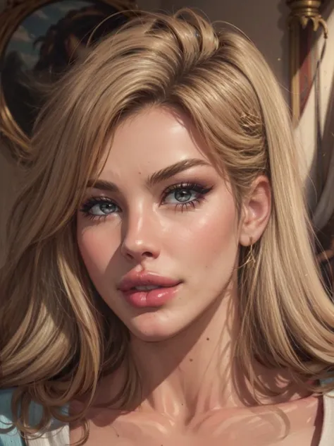 ((masterpiece)), ((best quality)), (detailed), perfect, solo, link, gorgeous boy, luscious lips, blonde hair, sexy,