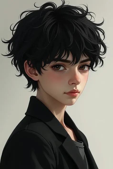 Black haired boy