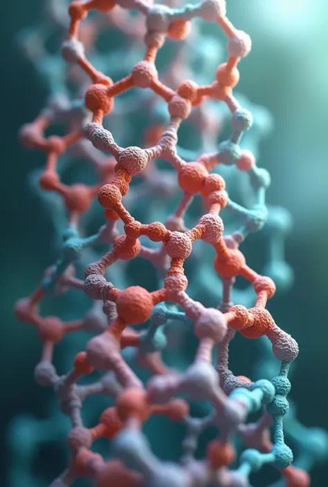 draw a polysaccharide structure with 15 alpha-glucose, connected to each other with connection (alfa-1,4), and insert a branch point every 3 alpha-glucoses (alfa-1,6), with three glucoses linked (alfa-1,4).