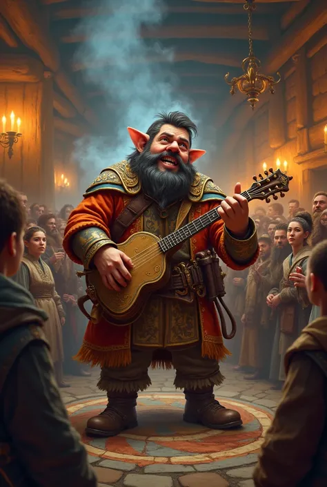 Dwarf Bard RPG