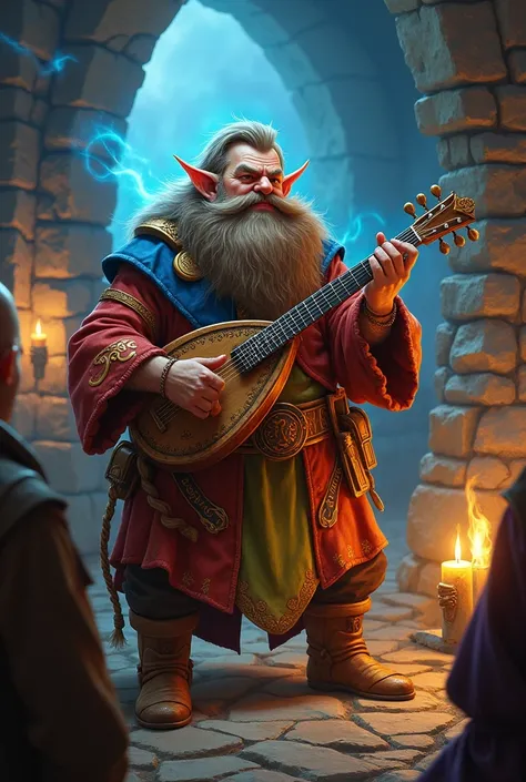 Dwarf Bard RPG Dungeons & Dragons