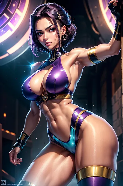 A perfect sexy, very thin, Panas, delicious and beautiful, with exuberant and very young features, extremely erotic sensual android, strong cybernetic warrior with black African and oriental features, Japanese and Chinese, Soft Face, sexy e angelical, boca...