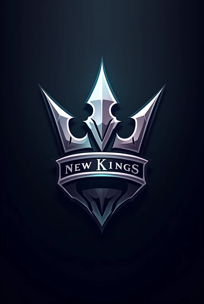 Generate a gamer logo for a clan called "new kings"
