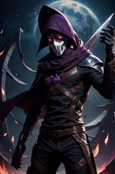 Jhin from League of Legends in the famous pose by Yusuf Dikeç.