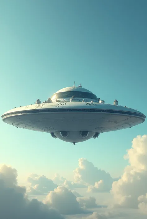 UFO,Spaceship、Large windows、noon