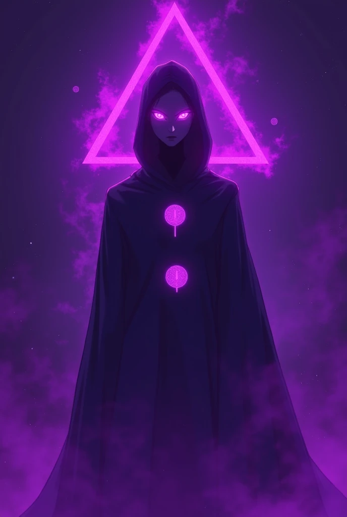 It could be, but do it like this: take the structure of Zahard&#39;s symbol with three eyes and put it in a mysterious purple way and with 3 eyes, less textures but like anime, the purple is more vivid and the three eyes should appear. 