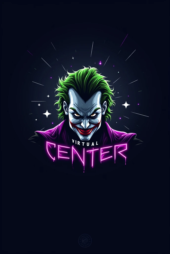 Joker&#39;s virtual center brand logo 