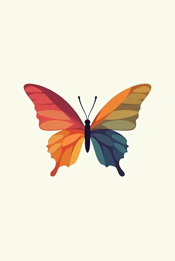 Create a butterfly logo that has meaning 
