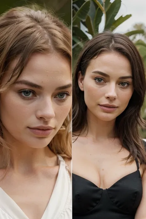 Une cemme qui ressemble un peu a danika mori, margot robbie et nathalie portman