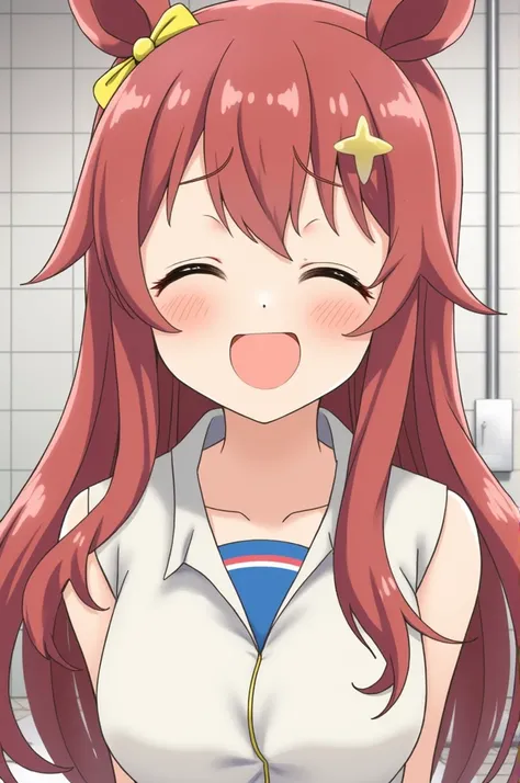 Rice shower of Uma Musume being violated with ahegao face