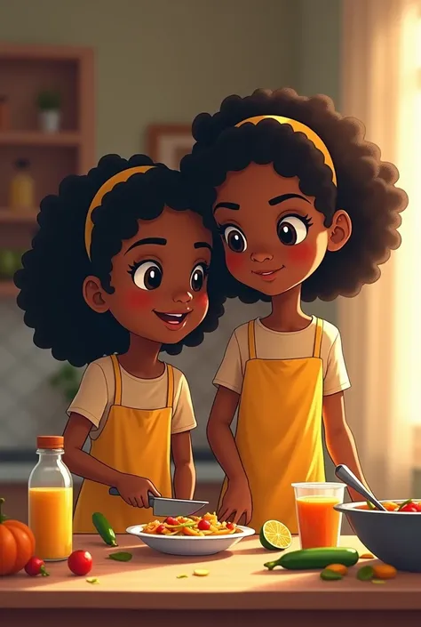 A Day in the Life of Hansel and Gretel"

context: Hansel and Gretel are siblings who live in a house where the family is trying to adopt healthier eating habits... today, their mother is a little busy, and they need to make some food decisions on their own...