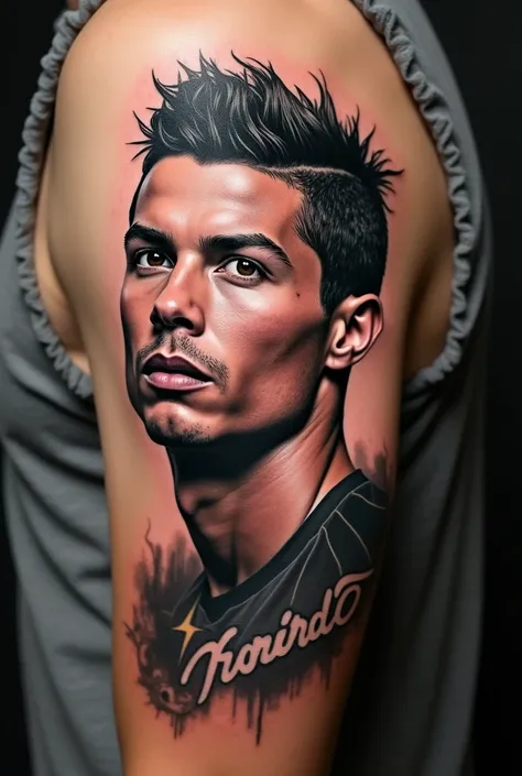 Cr.Ronaldo tattoo idea