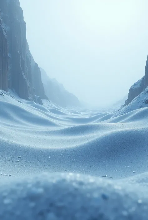 a sand court, frozen

