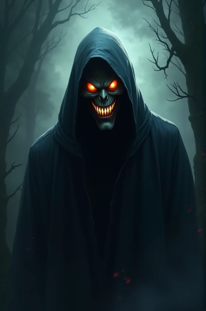 A tiktok profile picture that says about scary story videos 