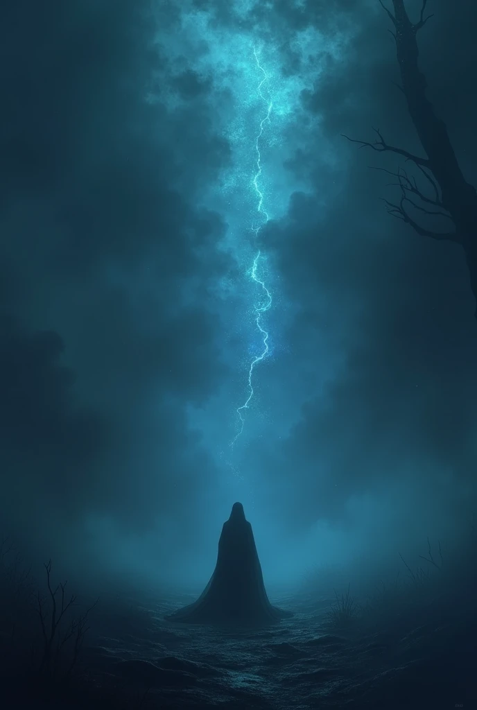 Dark fog wallpaper, and phosphorescent colored runes