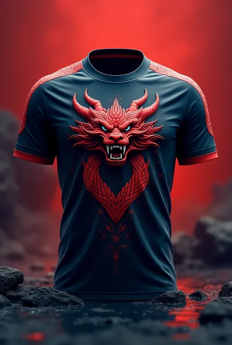 Football team shirt with a. Dragao 