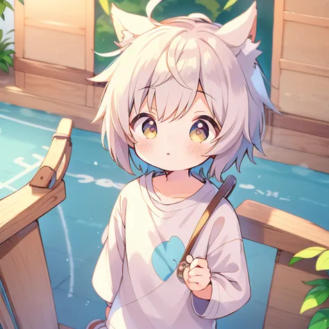 anime boy with rosy cheeks and eyes covering his face, cute art style, cute ruan vtuber, cute anime face, cute character, anime boy, cute anime style, in anime style, cute expression, holds bangs with one hand, with index finger, cute anime, with cute face...