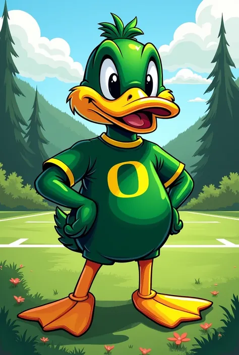 generate a picture of Oregon ducks