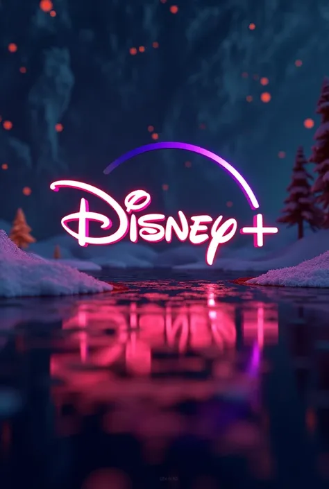 Create an image with the Disney Plus logo