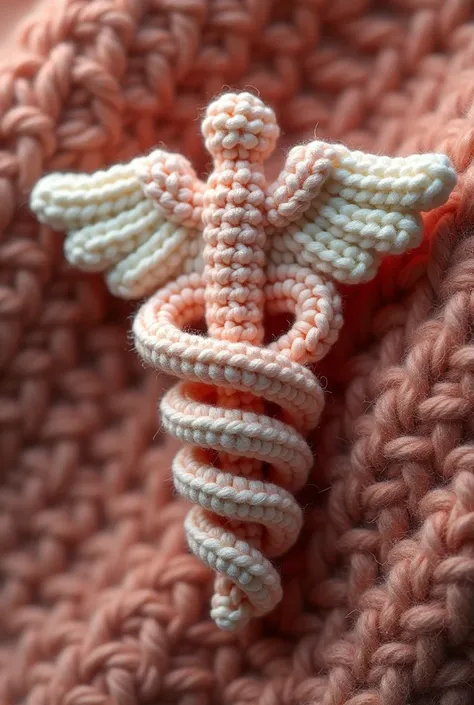 Crochet medicine symbol
