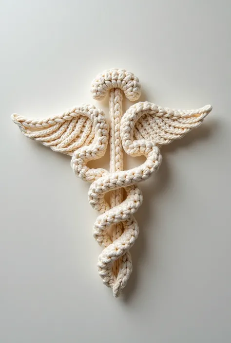 Crochet medicine symbol
