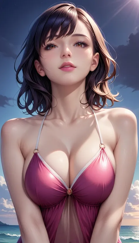 score_9, score_8_superior, score_7_superior, High resolution 3D anime style,A masterpiece in 32K resolution,Highest quality,it is really amazing,Very detailed,Ultra-high resolution,Ultra-realistic,Realistic,Increased depth of field,Cinematic lighting,
(Sex...