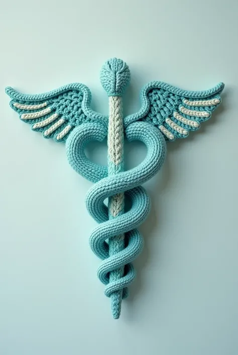 Crochet medical symbol