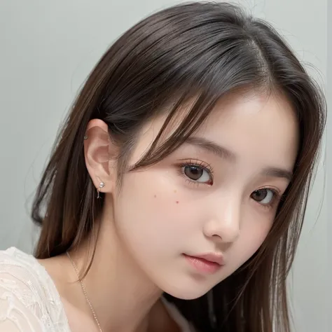 (masterpiece,16k,raw photo,textured skin,very cute face,detail face,super detail,smooth hair,very detail hair,cute girl,high quality,best quality,correct,accurate:1.2),1girl,face up,(front angle,angle from front,face photo:1.2),very pretty famous 16’s k-po...