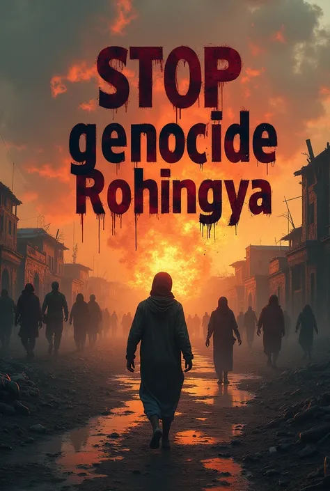 - "Stop genocide Rohingya" is a call to action.
- It addresses the need to end violence against the Rohingya people.
- The phrase highlights the urgency of the situation.
- It implies a demand for international attention and intervention.