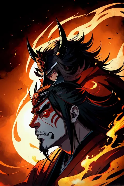 Samurai demon king