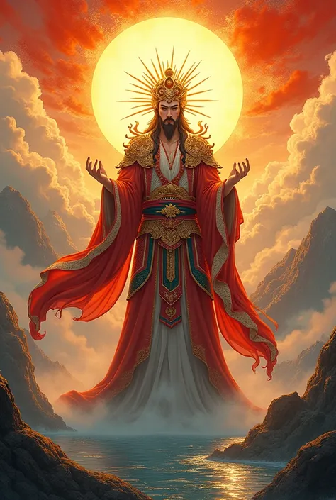 God of the sun from japan