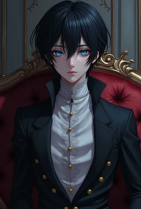 Draw Count Ciel Phantomhive erotically