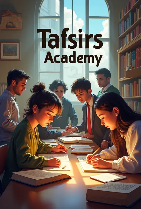 tafsirs academy coaching with students
and with the name tafsirs academy
