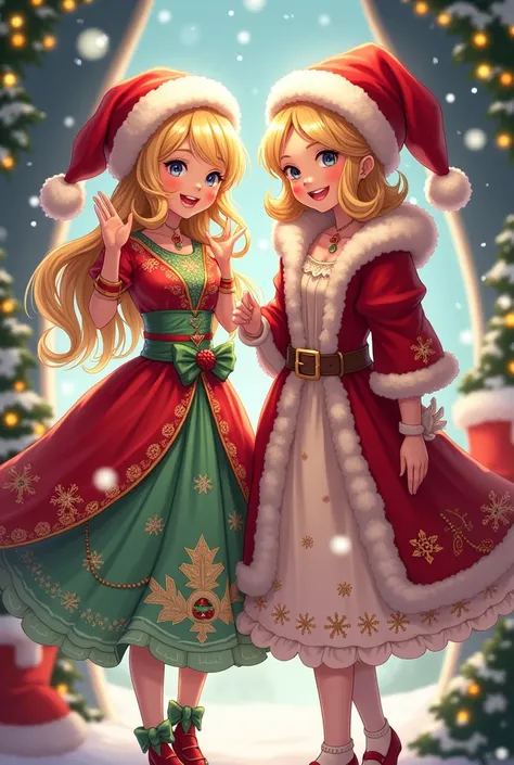 Big sisters Christmas Costumes