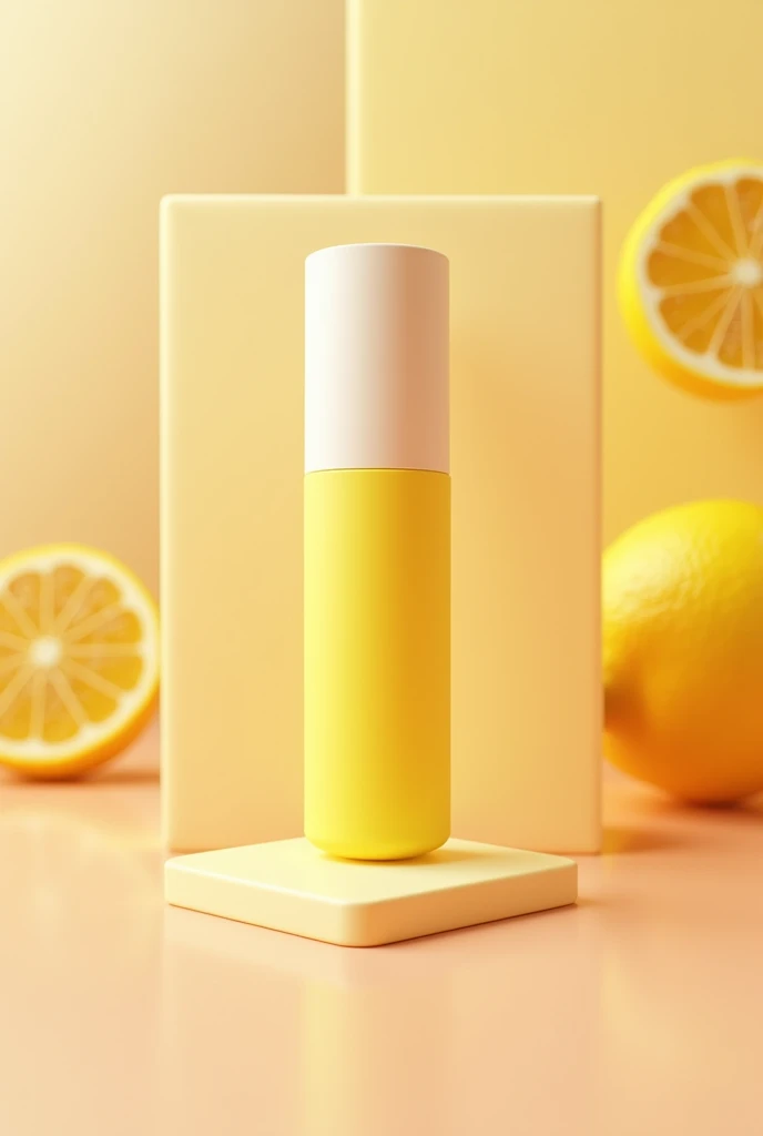 Lemon and bergamot scented inhaler