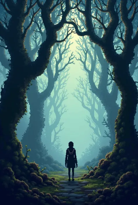 Pixelowe Dark fantasy the forest