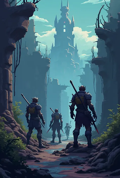 Pixelowe Dark fantasy fortnite
