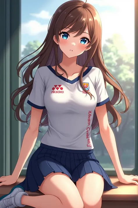 ((Itsumi Erika, a Russia girl,she is also rare with her blue eyes and its as beautiful as Gojo Satorou eyes.Itsumi Erika also has a very beautiful brown hair.She is 173cm.She is the hottest girl in the school.Itsumi Erika is a perfect girl.She is a new stu...