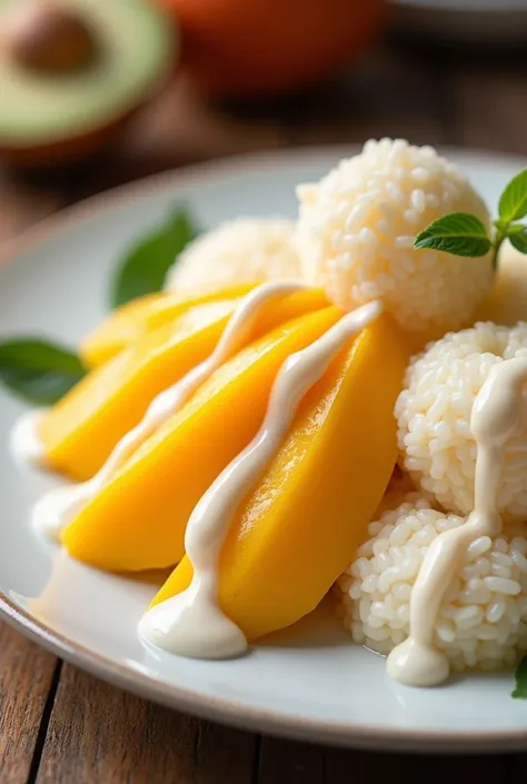 Mango sticky rice