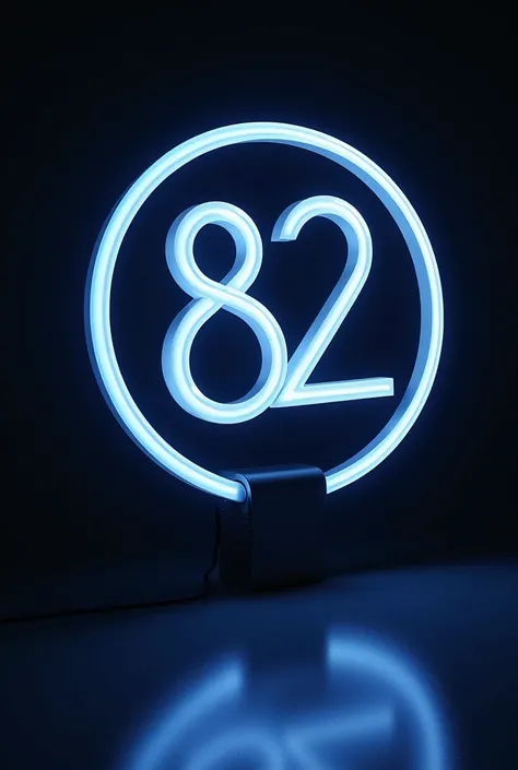 Lightstick for boy group name 82MAJOR, have number 8 number 2 letter M, circle, 