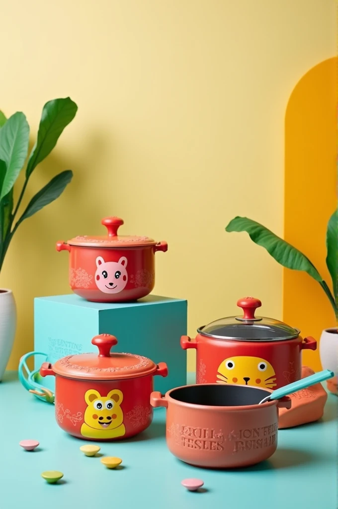 A pot set for children, The Fissler brand