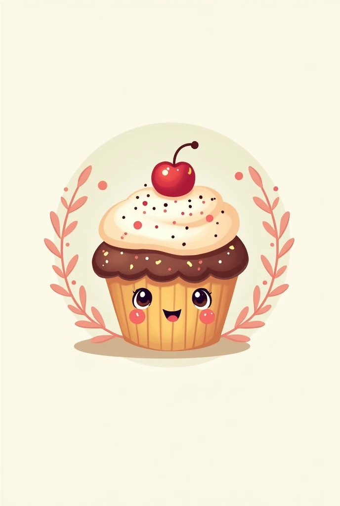 Cute logo for a store that sells sweets through delivery
