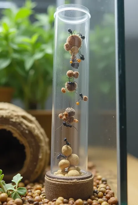  Step-by-step guide to creating a small transparent tube elevator for an ant terrarium