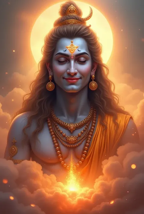 Shiv ji picture at lighty side


Make it smiling 