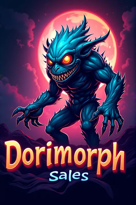 Could you create a very eye-catching Dorilocos sales logo that says Dorimorph?