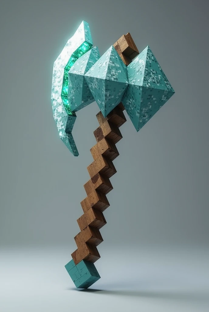 Diamond axe in Minecraft, only the axe 