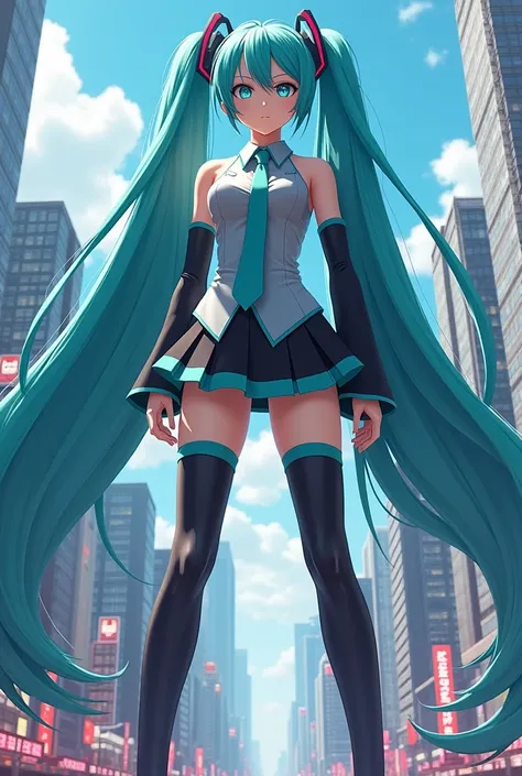 Hatsune Miku, the Giant